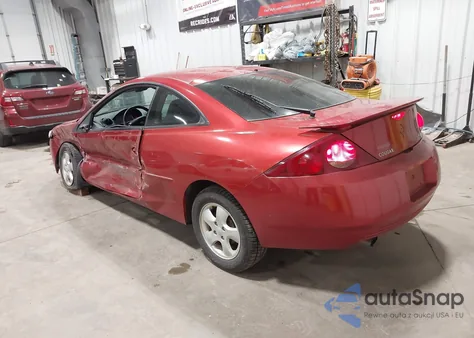 2002 Mercury Cougar V6 z USA, uszkodzony, nr VIN 1ZWFT61L925607106